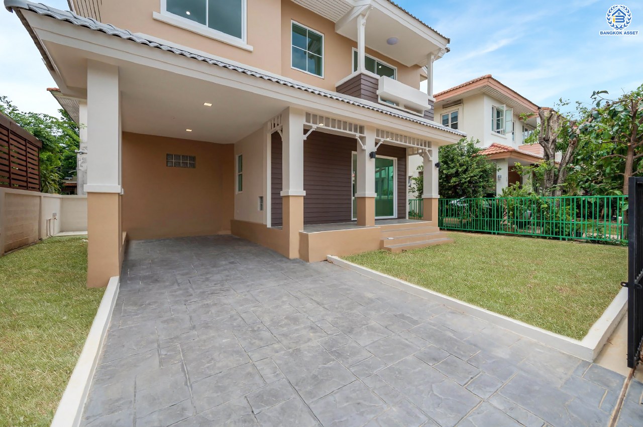 บ้านมือสองตกแต่งใหม่ โครงการ ชัยพฤกษ์ ติวานนท์-ราชพฤกษ์1 เนื้อที่ 51.30 ตร.ว. ฟังก์ชัน 3 ห้องนอน 2 ห้องน้ำ จอดรถได้ 1 คัน บรรยากาศเงียบสงบเป็นส่วนตัว สิ่งอำนวยความสะดวกมากมาย! บนทำเลศักยภาพ หน้าโครงการติดถนนใหญ่ เชื่อมต่อถนนราชพฤกษ์ ใกล้จุดขึ้นทางด่วน "ศรีสมาน"...